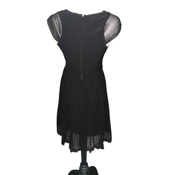Altard State Womens Black Pleated A-Line Dress Size Medium - Picture 4 of 16